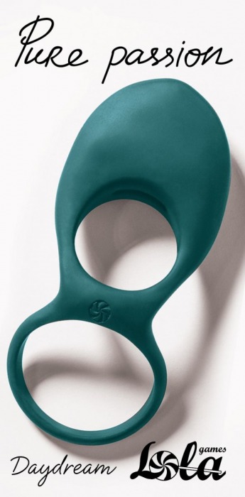 Зеленое эрекционное виброкольцо Daydream - Lola Games - в Балаково купить с доставкой