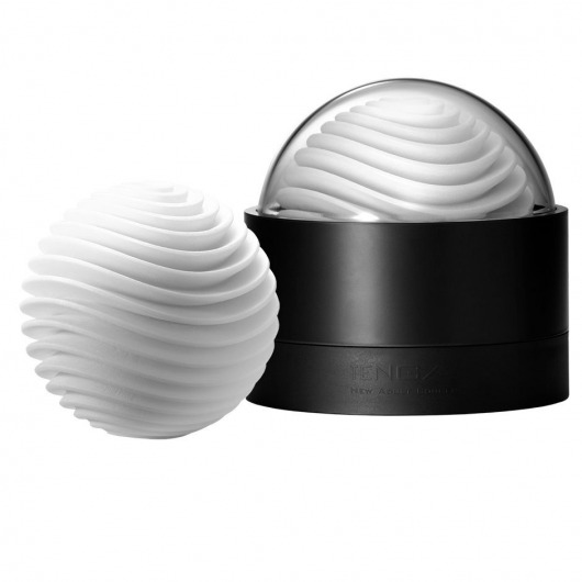 Белый мастурбатор Tenga Geo Aqua - Tenga - в Балаково купить с доставкой
