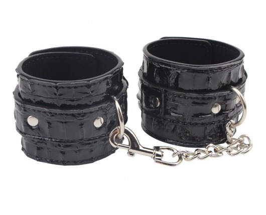 Черные наручники Surrender Wrist Restraints - Chisa - купить с доставкой в Балаково