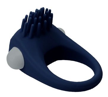 Синее эрекционное виброкольцо STIMU RING - Dream Toys - в Балаково купить с доставкой