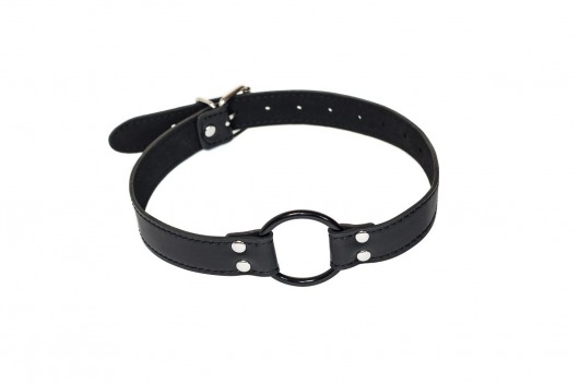 Черный кляп-кольцо Modesty - Lola Games - купить с доставкой в Балаково