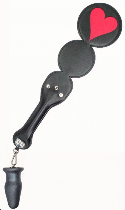 Шлёпалка  Черви  с анальным плагом - LOVETOY (А-Полимер) - купить с доставкой в Балаково