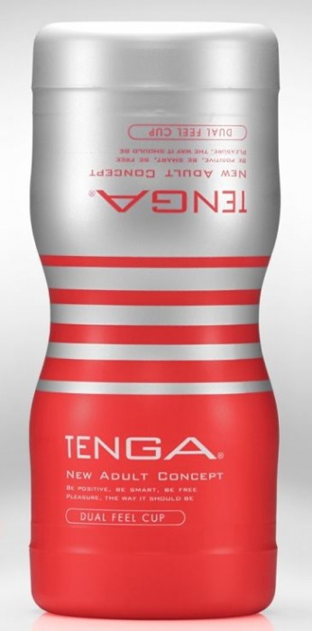 Мастурбатор TENGA Dual Sensation Cup - Tenga - в Балаково купить с доставкой