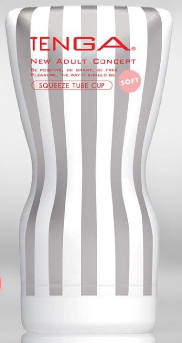Мастурбатор TENGA Squeeze Tube Cup Soft - Tenga - в Балаково купить с доставкой