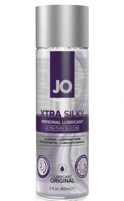 Лубрикант на силиконовой основе JO Xtra Silky - 60 мл. - System JO - купить с доставкой в Балаково