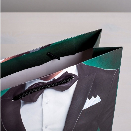 Бумажный пакет «Лучшему!» - 23 х 27 см. - Сима-Ленд - купить с доставкой в Балаково