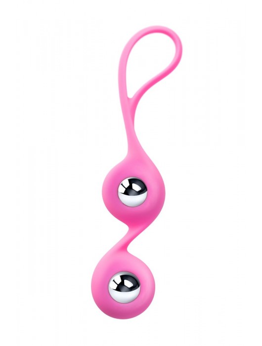 Розовые вагинальные шарики Futa - ToyFa