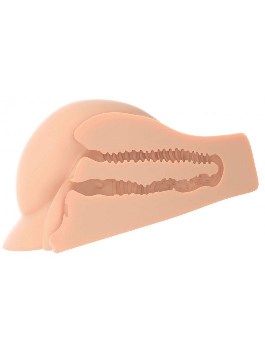 Телесный мастурбатор-полуторс Perfect Ass Masturbator - Pipedream - в Балаково купить с доставкой