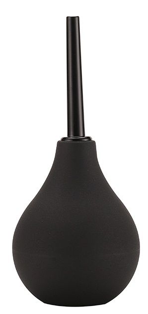 Черный анальный душ ANAL DOUCHE с прямым наконечником - Dream Toys - купить с доставкой в Балаково