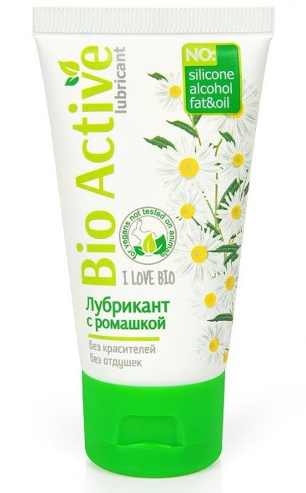 Гель-лубрикант на водной основе Bio Active - 50 гр. - Биоритм - купить с доставкой в Балаково