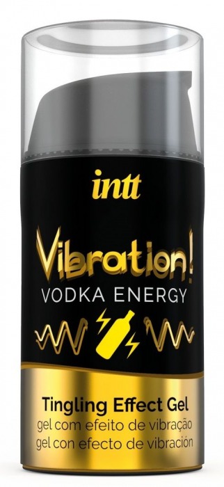 Жидкий интимный гель с эффектом вибрации Vibration! Vodka Energy - 15 мл. - INTT - купить с доставкой в Балаково