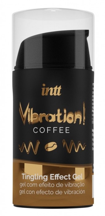 Жидкий интимный гель с эффектом вибрации Vibration! Coffee - 15 мл. - INTT - купить с доставкой в Балаково