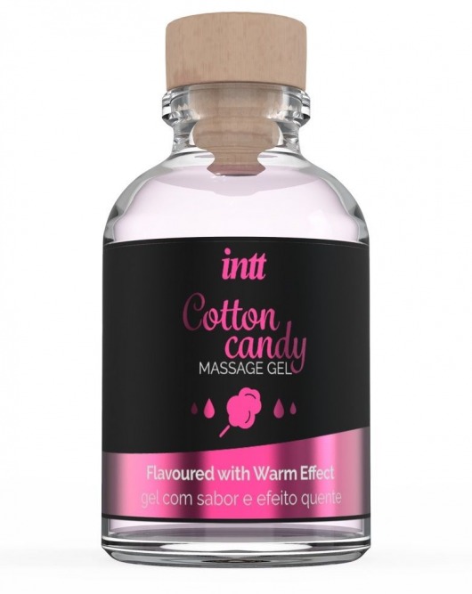 Массажный гель с согревающим эффектом Cotton Candy - 30 мл. - INTT - купить с доставкой в Балаково