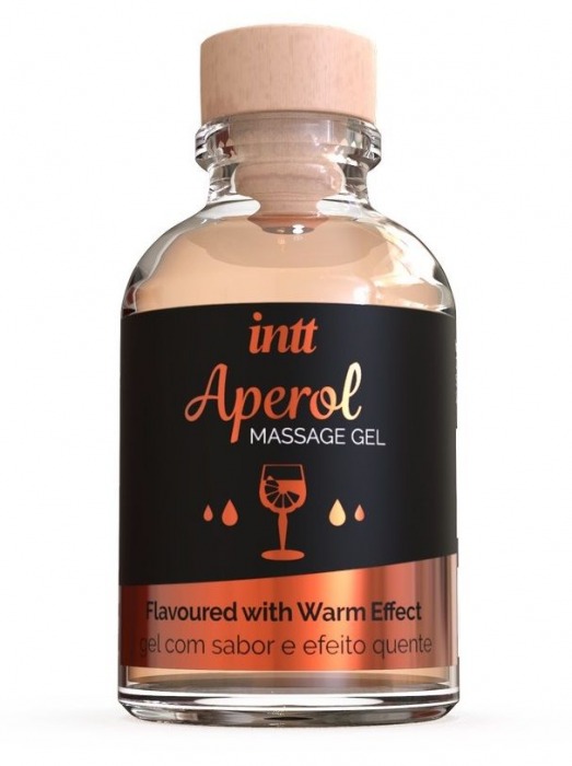 Массажный гель с согревающим эффектом Aperol - 30 мл. - INTT - купить с доставкой в Балаково