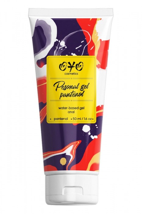 Анальная смазка на водной основе OYO Personal Gel Pantenol - 50 мл. - OYO - купить с доставкой в Балаково