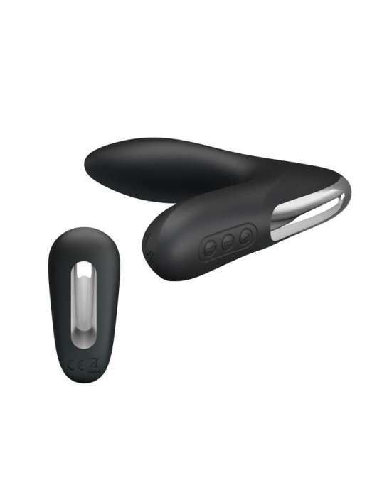 Массажер простаты Nasreddin с функцией расширения и пультом ДУ - 13,5 см. - Baile - в Балаково купить с доставкой