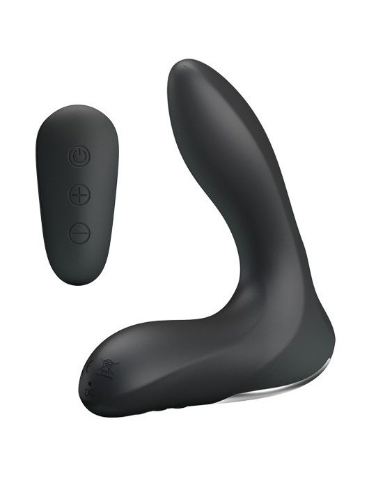 Массажер простаты Nasreddin с функцией расширения и пультом ДУ - 13,5 см. - Baile - в Балаково купить с доставкой