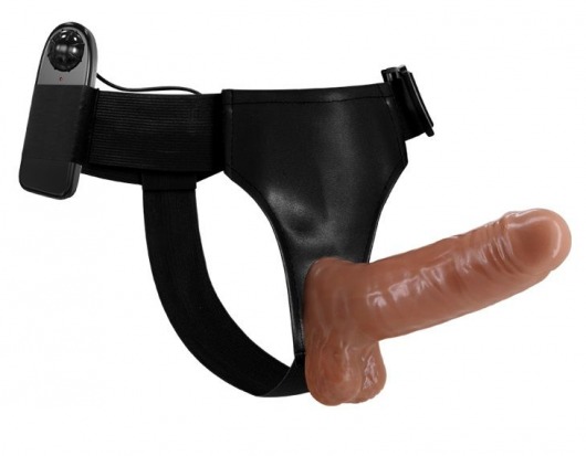 Страпон на трусиках с вибрацией Ultra Passionate Harness - 16 см. - Baile - купить с доставкой в Балаково