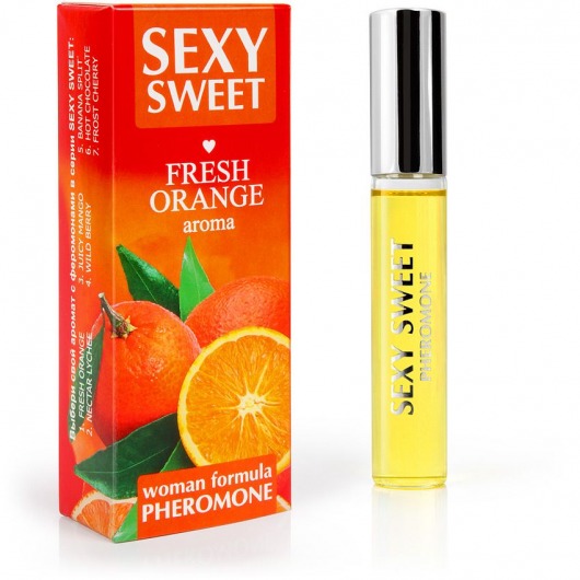 Парфюм для тела с феромонами Sexy Sweet с ароматом апельсина - 10 мл. -  - Магазин феромонов в Балаково