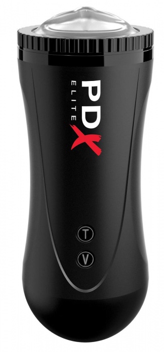 Черный автоматический мастурбатор-ротик Moto Stroker - Pipedream - в Балаково купить с доставкой