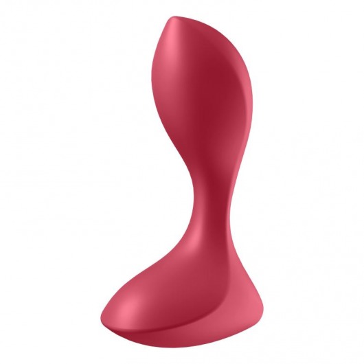 Красный вибромассажёр простаты Satisfyer Backdoor Lover - 14 см. - Satisfyer - в Балаково купить с доставкой