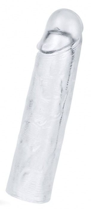 Прозрачная насадка-удлинитель Flawless Clear Penis Sleeve Add 1 - 15,5 см. - Lovetoy - в Балаково купить с доставкой