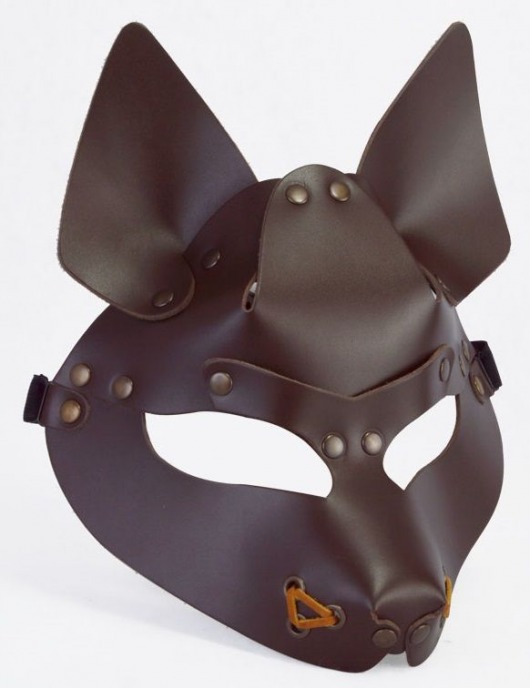 Коричневая маска Wolf - Sitabella - купить с доставкой в Балаково