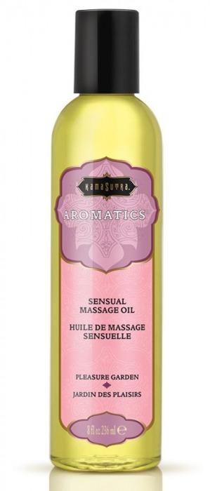 Массажное масло с цветочным ароматом Pleasure Garden - 236 мл. - Kama Sutra - купить с доставкой в Балаково