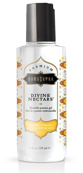 Гель-лубрикант на водной основе Divine Nectars Vanilla с ароматом ванили - 150 мл. - Kama Sutra - купить с доставкой в Балаково