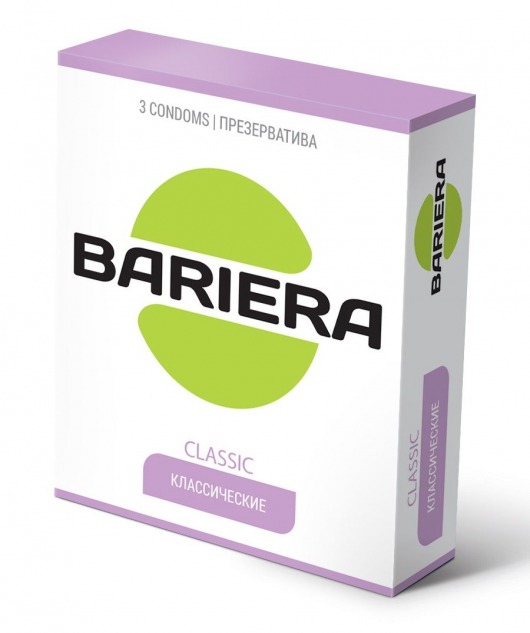 Классические презервативы Bariera Classic - 3 шт. - Bariera - купить с доставкой в Балаково