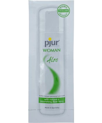 Лубрикант на водной основе pjur WOMAN Aloe - 2 мл. - Pjur - купить с доставкой в Балаково