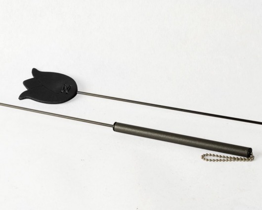 Черный стек  Тюльпан  - 60 см. - Sitabella - купить с доставкой в Балаково