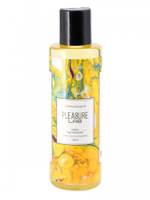 Массажное масло Pleasure Lab Refreshing с ароматом манго и мандарина - 100 мл. - Pleasure Lab - купить с доставкой в Балаково