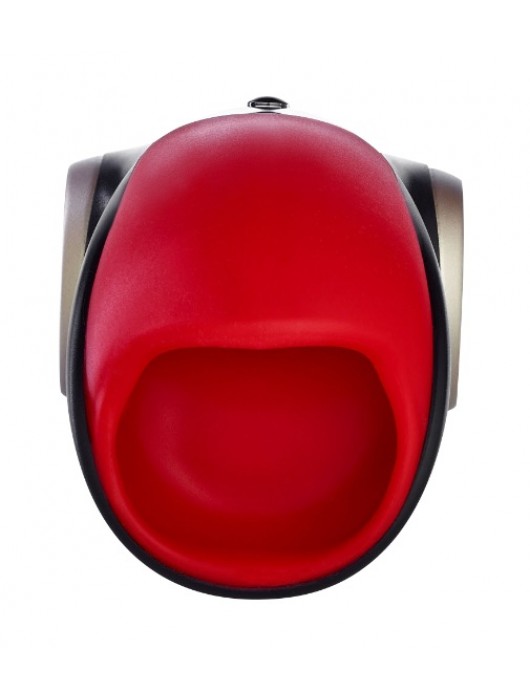 Чёрно-красный вибромастурбатор Cobra Libre 2 - Fun Factory - в Балаково купить с доставкой