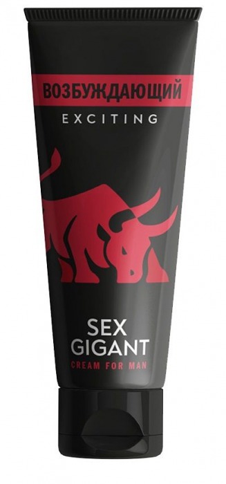 Возбуждающий крем для мужчин Sex Gigant - 80 мл. - Миагра - купить с доставкой в Балаково