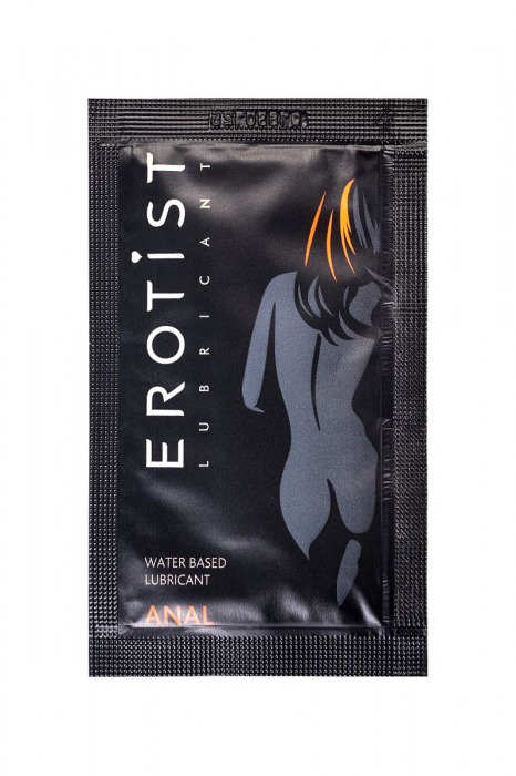 Пробник лубриканта на водной основе Erotist Anal - 4 мл. - Erotist Lubricants - купить с доставкой в Балаково