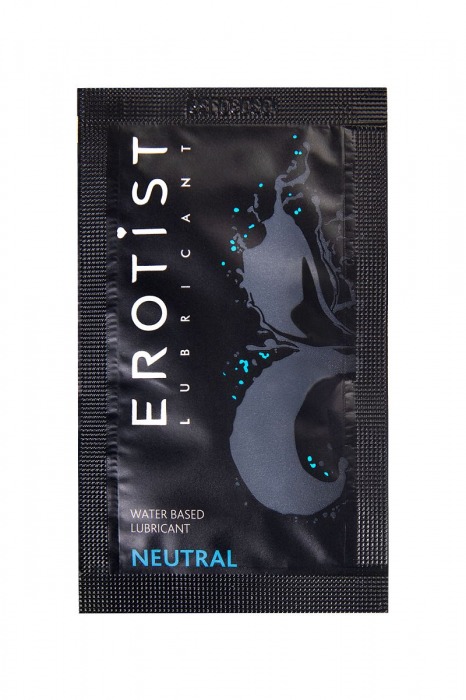 Пробник лубриканта на водной основе Erotist Neutral - 4 мл. - Erotist Lubricants - купить с доставкой в Балаково