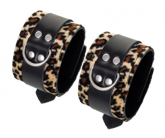 Наручники Anonymo с анималистическим принтом - ToyFa - купить с доставкой в Балаково