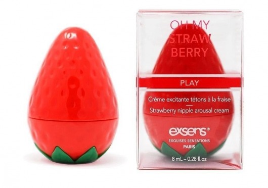 Крем для стимуляции сосков Oh My Strawberry - 8 мл. - Exsens - купить с доставкой в Балаково