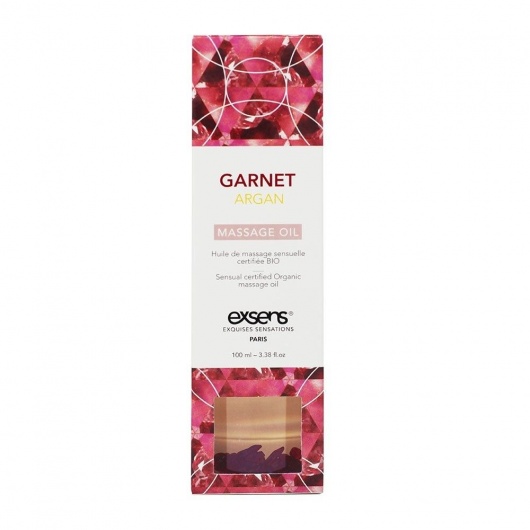 Органическое массажное масло GARNET ARGAN - 100 мл. - Exsens - купить с доставкой в Балаково