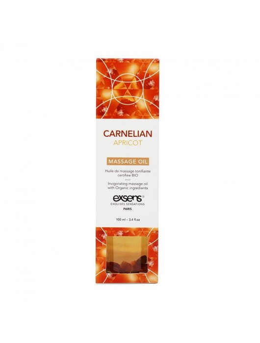 Органическое массажное масло CARNELIAN APRICOT - 100 мл. - Exsens - купить с доставкой в Балаково