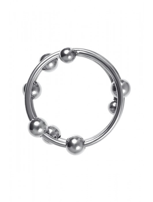 Большое металлическое кольцо под головку пениса - ToyFa - купить с доставкой в Балаково