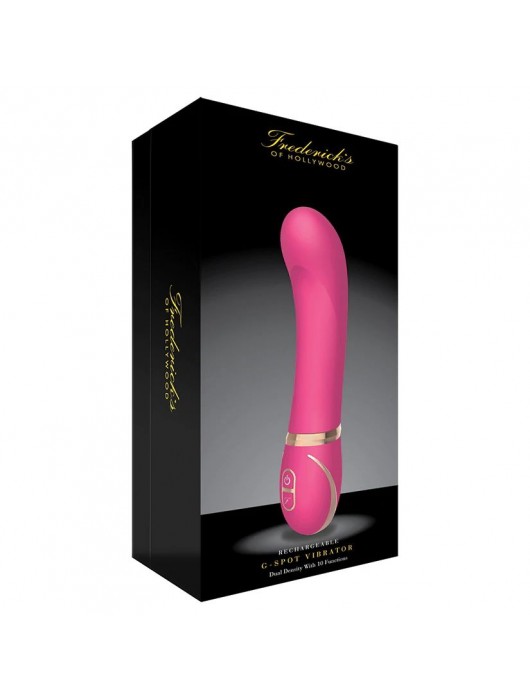 Розовый вибромассажёр G-Spot Vibrator - Fredericks Of Hollywood