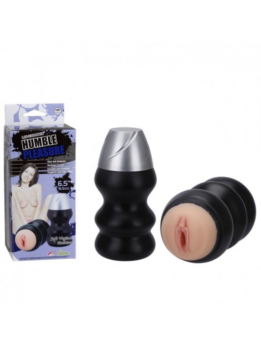 Мастурбатор-вагина в пластиковой колбе HUMBLE - NMC - в Балаково купить с доставкой