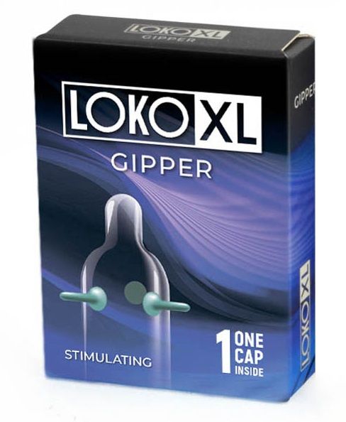 Стимулирующая насадка на пенис LOKO XL GIPPER - Sitabella - в Балаково купить с доставкой