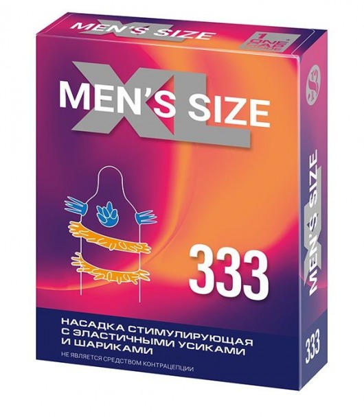 Стимулирующая насадка на пенис MEN SIZE 333 - Sitabella - в Балаково купить с доставкой