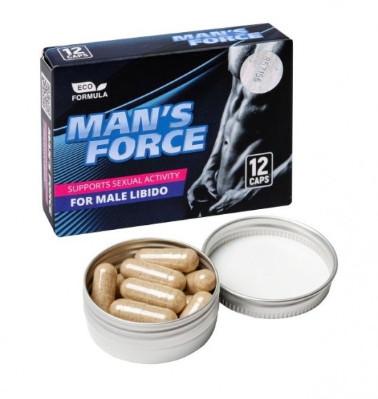 Пищевой концентрат для мужчин MANS FORCE  - 12 капсул - Sitabella - купить с доставкой в Балаково