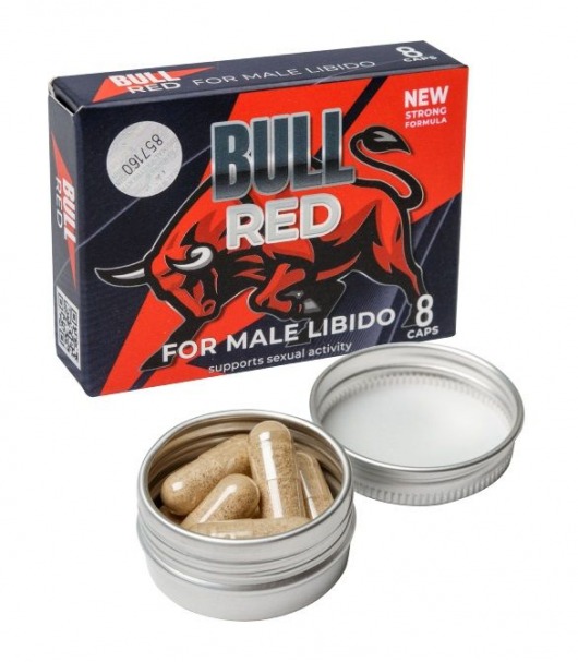 Пищевой концентрат для мужчин BULL RED - 8 капсул - Sitabella - купить с доставкой в Балаково