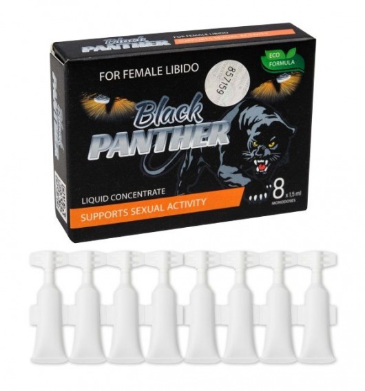 Пищевой концентрат для женщин BLACK PANTER - 8 монодоз (по 1,5 мл.) - Sitabella - купить с доставкой в Балаково