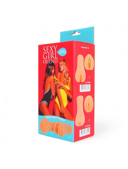 Телесный мастурбатор-вагина со складками на входе - Bior toys - в Балаково купить с доставкой